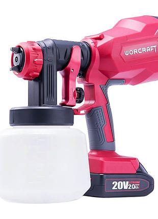 Аккумуляторный краскопульт worcraft csg-s20lia