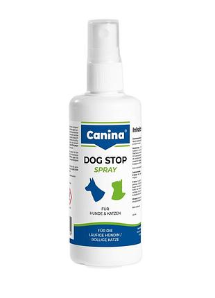 Гигиеническое средство canina dog stop forte для собак и котов для успокоения при течке спрей 100 мл