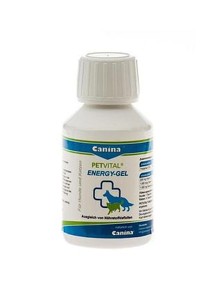 Витаминный комплекс canina petvital energy-gel для собак для быстрого восстановления 100 мл
