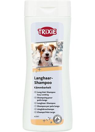 Шампунь trixie для собак для длинной шерсти 250 мл