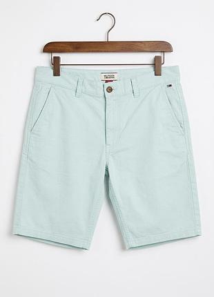 Шорти чинос tommy hilfiger оригінал denim basic straight short freddy m-l 10/10 мʼятні