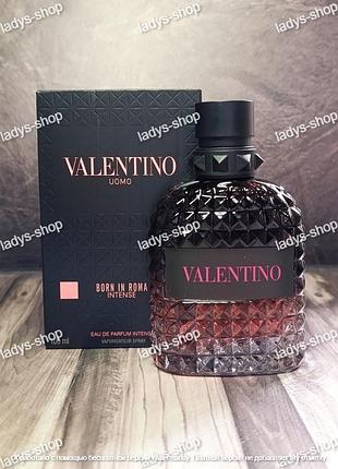 Уцінка! чоловіча парфумована вода valentino born in roma uomo intense (валентіно умо інтенз) 100 мл