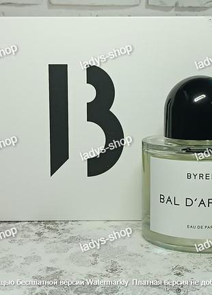 Распив! оригинал 100%. женская парфюмированная вода byredo bal d'afrique (байредо африканский бал) 3,5,10,15,20 мл. 15 мл