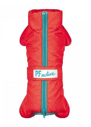 Комбінезон pet fashion cold для такси червоний s2