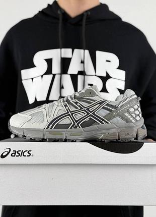 Asics gel-kahana 8 grey white khaki