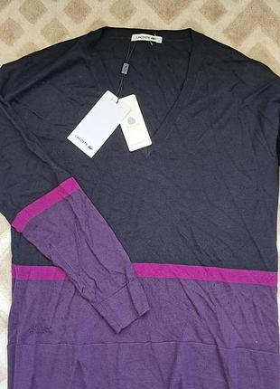 Джемпер  lacoste з шерсті мериноса чоловічий
