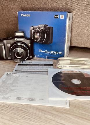 Цифровой фотоаппарат canon powershot sx160is hd 16.mp