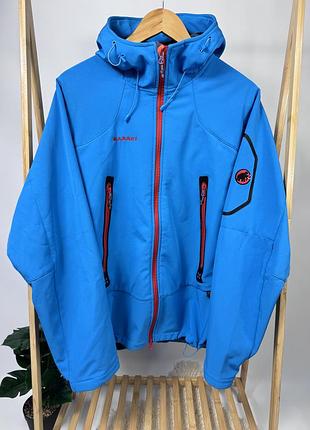 Чоловіча куртка софтшел mammut eiger extreme  outdoor goretex оригінал
