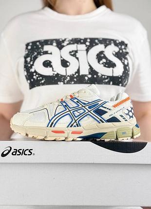 Asics gel-kahana 8 beige white navy
