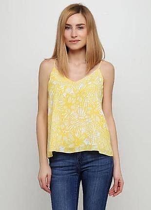 Майка яскрава на тонких брителях h&m