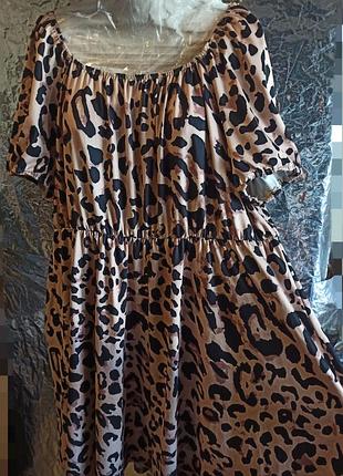 Трикотажное платье р. xl-2xl