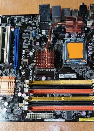 Материнська плата asus p5kc (s775, p35, pci-ex16) 4xddr2/2xdr3 (читайте опис)
