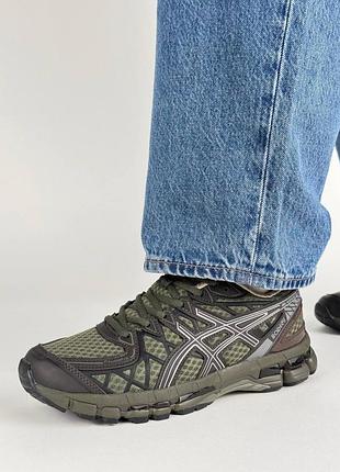 Чоловічі кросівки asics gel-kayano 20 moss brown