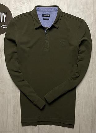 Мужская кофта, поло massimo dutti, размер по факту m
