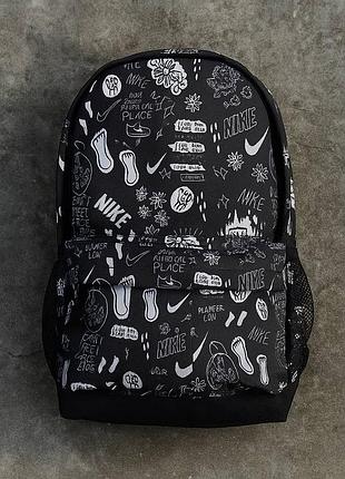 Монограмний чоловічий стильний спортивний рюкзак портфель nike