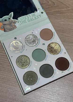 Colourpop star wars mandalorian палетка тіней