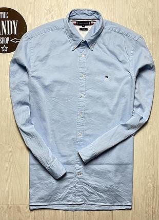 Мужская премиум рубашка tommy hilfiger, размер xl-2xl