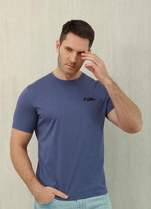 В наявності чоловіча футболка з бавовни kiton