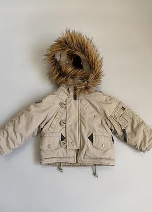 Детская парка alpha industries 2года 85-93см