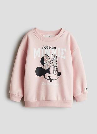 Світшот h&m mickey mouse для дівчинки