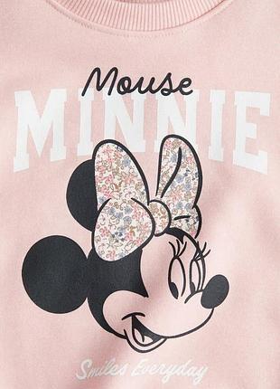 Світшот h&m mickey mouse для дівчинки 2