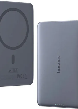 Повербанк baseus ultra-slim magnetic 5000mah 20w