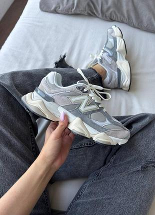 New balance 9060 grey v2/нью беленс 9060 серые в2 37 38 39 40