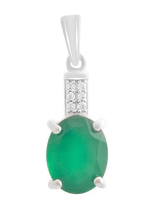 Срібна підвіска proba з агатом 2.316ct (2188780)