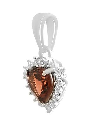 Срібна підвіска proba з гранатом 1.144ct (2191490)