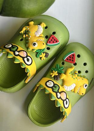 Крокси з динозавриками