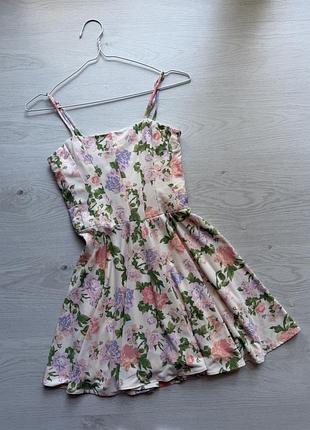 Сукня zara в квіти