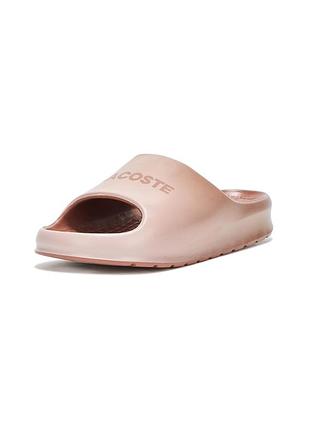 Мужские шлепанцы lacoste serve slide 2.0