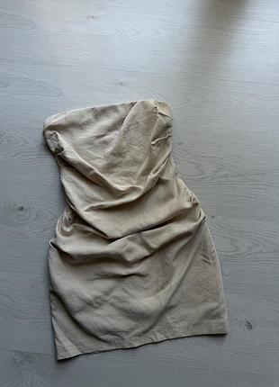 Сукня льон zara