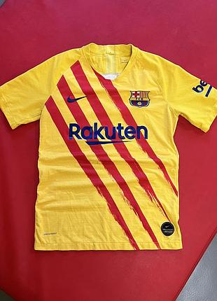 Футбольна футболка nike barcelona
