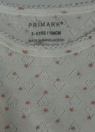 Кофта-реглан primark для дівчинки 104 см 3