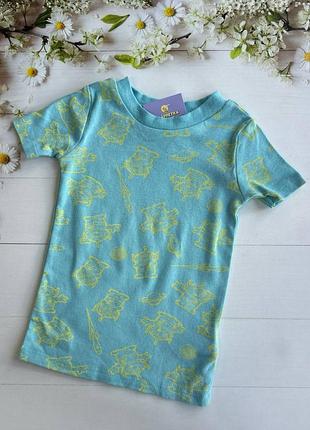 Футболка детская хлопковая с иншопланетьянами primark, р.86, 92 см (1-2 года)
