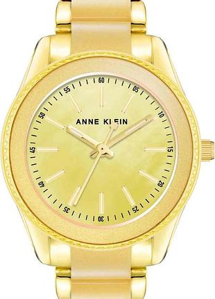 Часы женские anne klein ak/3214ylgb