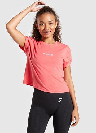 Футболка gymshark essential be a visionary tee