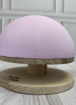 Портновская колодка для вто needle craft грудь на подставке 18 см розовая