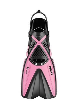 Ласты детские для снорклинга mares x-one jr размер 24/29 розовый для подводного плавания и тренировок