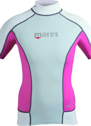 Футболка сонцезазисна mares trilastic short sleeve жіноча