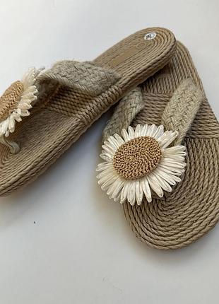 Вьетнамки,текстиль р.37