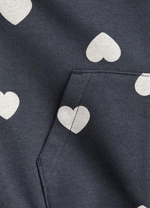 Тепла кофта h&m на флісі для дівчинки 2