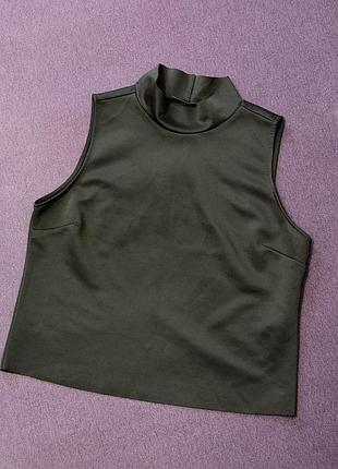Топ базовий чорний zara
