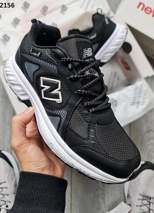 New balance 481 v3 чорні білі кросівки унісекс розмір 40/25 см 41