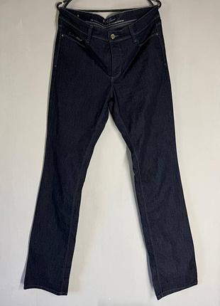 Жіночі джинси mac jeans angela / темно-сині стрейчеві джинси (розмір xl / 44)