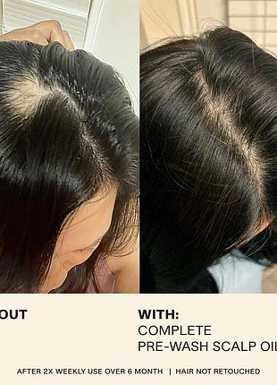 Укрепляющее масло для кожи головы и волос с экстрактом розмарина jvn complete pre-wash scalp oil