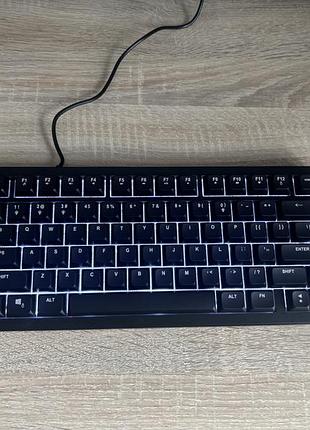 Ajazz af82 black and white rgb — нова механічна клавіатура