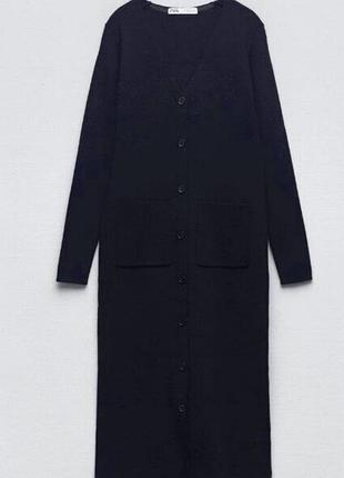 Сукня светер міді zara