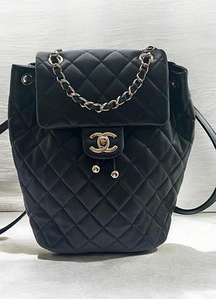 Шкіряний рюкзак chanel